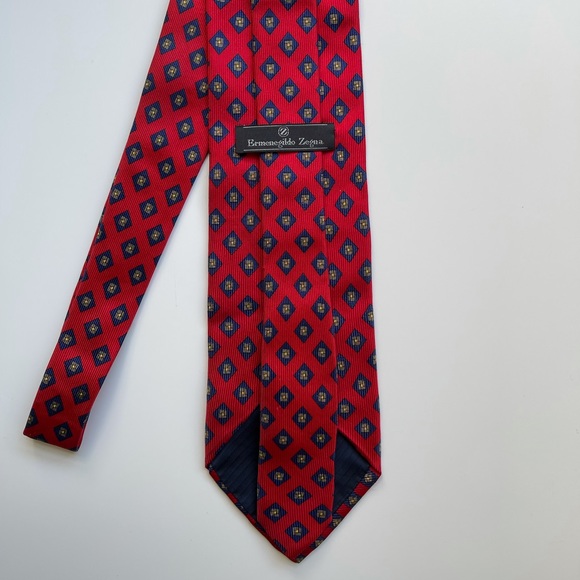ERMENEGILDO ZEGNA Silk Neck Tie - Picture 4 of 6